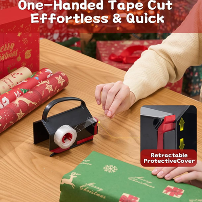 Envuelvo – Cortadora profesional para papel de regalo y embalaje rápido.