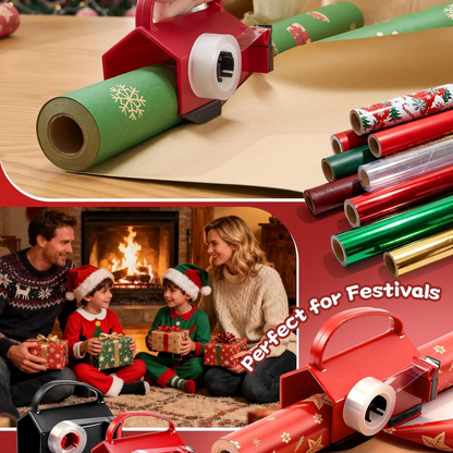 Envuelvo – Cortadora profesional para papel de regalo y embalaje rápido.